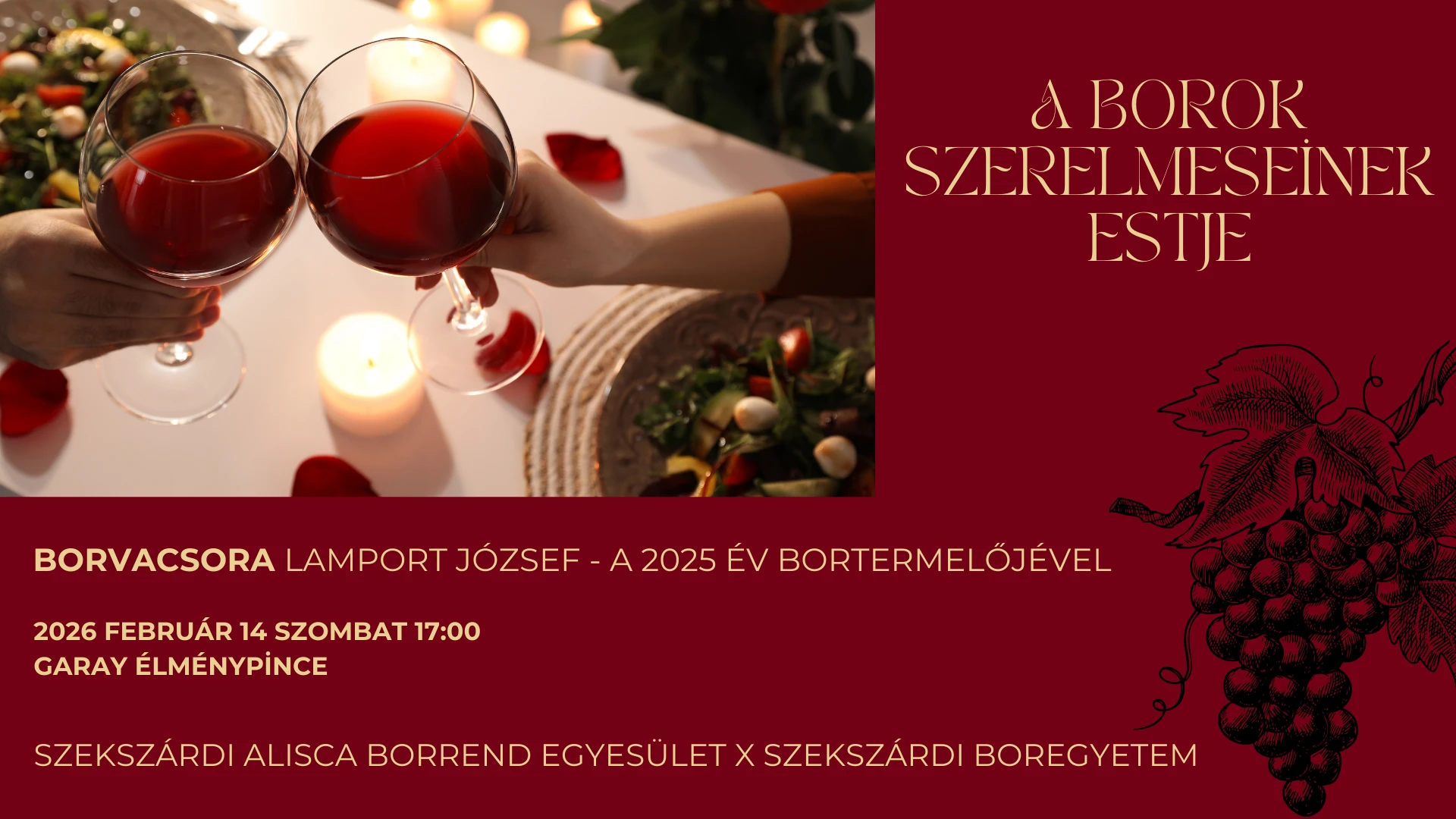 A Borok Szerelmeseinek Estje